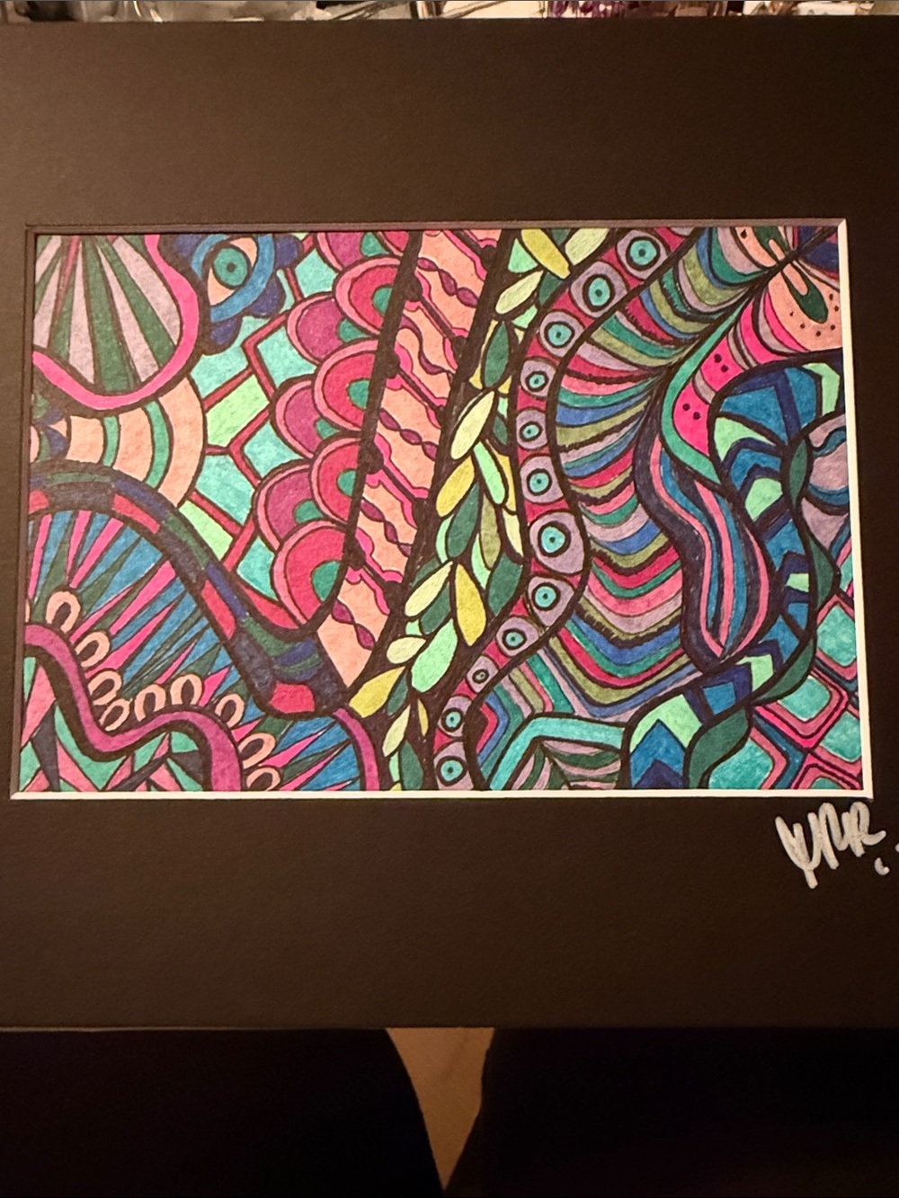 Original Intuitive Abstract Drawing - Picture 5 of 5